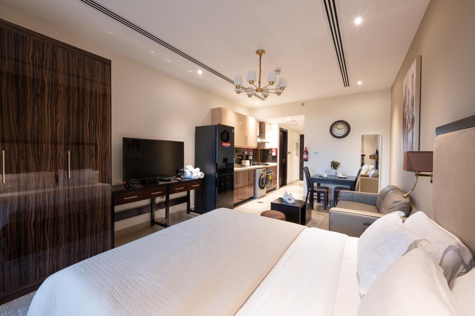 Luxurious Studio In Elite With Burj Khalifa View * Dubai