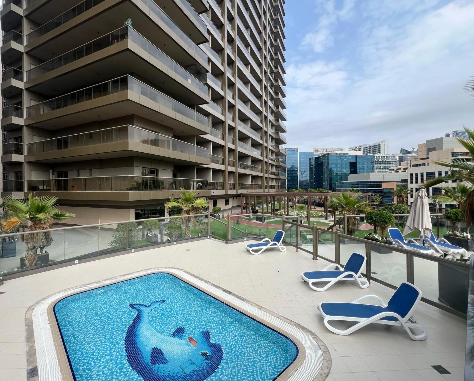 Luxurious Studio In Elite With Burj Khalifa View * Dubai